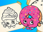 Shopkins Boyama Kitabı